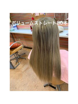 エクステンション スパイスガール(SPICE GIRL) ハイトーンな地毛にも、カラーバッチリ！