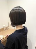 うるツヤ丸みボブ