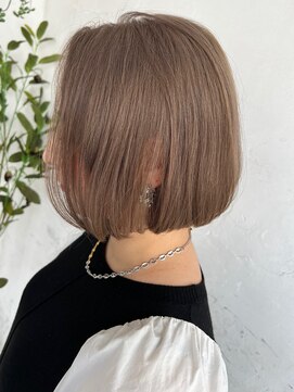 トレヘアー(tRe hair) 斜めバング　ことりベージュ　オージュア
