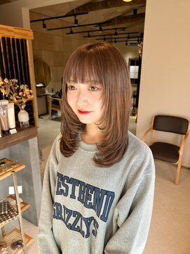 在り家 《在り家》ロングレイヤー×顔まわりウルフ