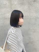 スイート ヘアデザイン(Suite HAIR DESIGN)&nbsp;20代30代 前下がりストレート小顔補正立体カット