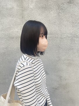 スイート ヘアデザイン(Suite HAIR DESIGN) 20代30代 前下がりストレート小顔補正立体カット