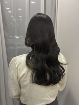 シェノン 武庫之荘(CHAINON) 黒髪/レイヤーロング/グレーベージュ