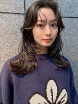 フリティ 大阪西梅田店(friity)&nbsp;ベージュインナーカラーショートボブレイヤーミディアム前髪