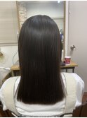 髪質改善ストレート