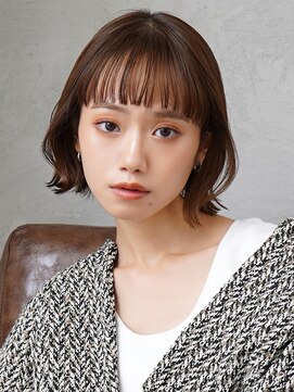 ラフィス ヘアー ホーム JR尼崎店(La fith hair Home) 【La fith】ぱつっとボブ×オン眉