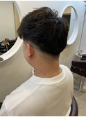 フェードスタイル×ツイストパーマ