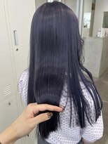 ジーナ オモテサンドウ(XENA)&nbsp;ダブルカラー×韓国×ラベンダーグレー（表参道）