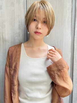 アンド ストーリーズ(&STORIES) ショートボブ髪型30代40代50代前髪あり前髪なし面長丸顔【荒牧】