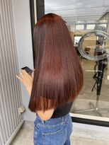 アテ(ate) 20代30代40代オレンジブラウン暖色系カラー大人透明感