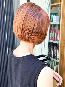 メッケ(MeKKe) MeKKe☆カジュアルショートボブ【緑地公園/江坂/千里山/桃山台】