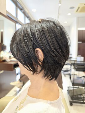 ヘアメイク アリエス 岩切店(HAIR MAKE aries) ミセスショート お手入れ簡単 小顔効果 50代 60代 仙台 岩切