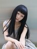 【学割U24】就活応援★カット+艶マシ黒染めカラー