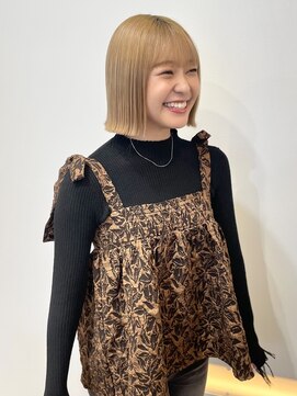 ハノン(Hanon) 冬のハイトーンボブ！/ボブ