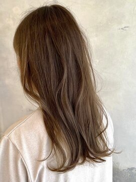 ニュイ(NUIT) ミルクティーベージュダブルカラーケアブリーチハイライトカラー