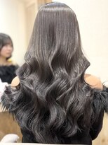 フルブルーム 東林間(fullbloom)&nbsp;レイヤーカットグレージュカラーケアカラーハッシュカット