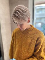 リエンス(RIENS)&nbsp;【RIENS】メンズホワイトミルクティー×馬越麗奈