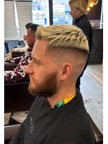 クフィア メンズヘアー カンポ 難波店(CUFFIA MEN'S HAIR CAMPO)&nbsp;ハイフェード×ショートスタイル