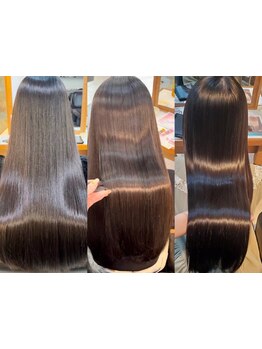 【名古屋/名駅】ダメージレスで自然なストレートが人気♪通うたび極上の美髪・艶髪になれる!名駅/縮毛矯正