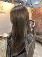 ロア ヘアーコーディネート 四条烏丸店(LoRE hair coordinate) 髪質改善カラー×オリーブグレー