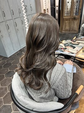 エレン 新百合ヶ丘店(ELEN) 【初カラーでもかわいく！】オリーブカラー