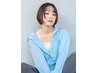 【NEWOPEN記念】 ケア縮毛矯正+カット+艶TR=￥9900