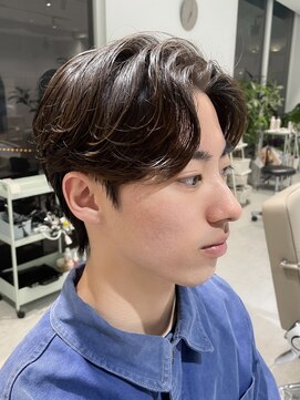 ノラ ウメダ(NORA UMEDA) カルマパーマ×マッシュ