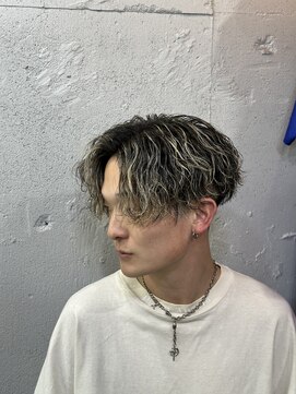 メンズ ラピス(Men's Lapis) 波巻きセンターパート