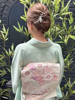 ルナクレセント (Luna crescent)の写真/結婚式などの大切な日は着物で華やかに♪持込着付大歓迎☆訪問着￥4500/留袖￥5000/振袖￥6500