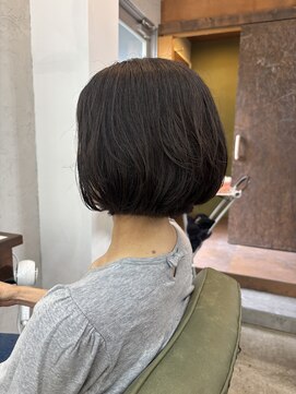 ヘアメイク デザート(HAIR MAKE DESART) 木村法子【黒髪×アゴラインボブ】