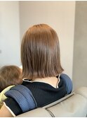 切りっぱなしボブ