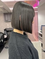 ロンドワン 三宮元町(Lond one)&nbsp;韓国風タッセルボブ/切りっぱなしボブ/収まり抜群レイヤーボブ◎