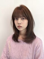 ベル 銀座並木通り店(Belle) 丸みがかわいいミディアムレイヤー