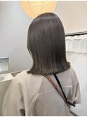似合わせカット＋透明感カラー