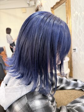 ヘアーアトリエ ラフェル(hair atelier Rafel) ブルーブラック