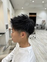 ロンド ラマ 岐阜(Lond bla-ma) アップパングショートx刈り上げ【Lond伊藤メンズ】