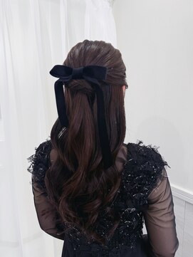 ナコプラス(naco+) ハーフアップ