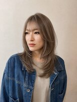 ジュール 池袋(Joule)&nbsp;グレージュ×ハッシュカット［池袋］
