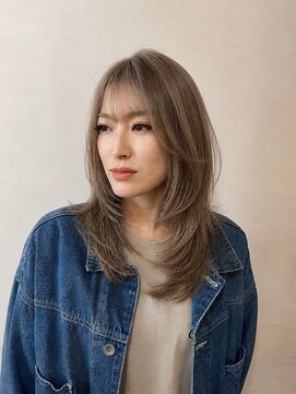 ジュール 池袋(Joule) グレージュ×ハッシュカット［池袋］