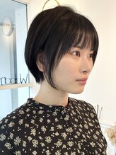 デパール 表参道店(depart)&nbsp;小顔を叶える大人可愛いナチュラルショートボブ
