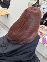 チザン(TIZAN)&nbsp;ブリーチなし艶レッドカラー