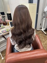 マルクヘアケア(MALQ HAIR CARE) 縮毛履歴を活かすコテ巻き風パーマ