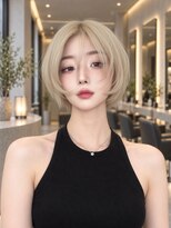 アース 大曽根店(HAIR&MAKE EARTH)&nbsp;丸みショートスタイル　くびれショート