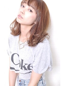 ネオリーブカフ 鶴ヶ峰店(Neolive caff) 【Neolive caff/鶴ヶ峰】カジュアルなミディアムスタイル♪