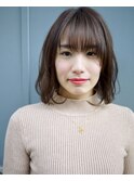 ナチュラル×ピュアなミディアムスタイル
