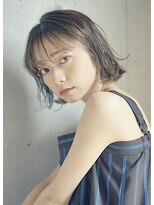 ハイジア(hygea)&nbsp;[hygea]アンニュイ　インナーカラー ニュアンスボブ[薬院/警固]