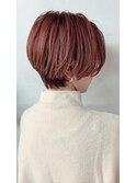 ハンサムショート_ピンク_ピンクヴァイオレット
