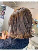 ブリーチ(bleach)&nbsp;ハイライトボブ