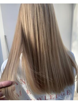 ジョリ(joli) お客様STYLE/ハイトーンベージュ/ケアブリーチ