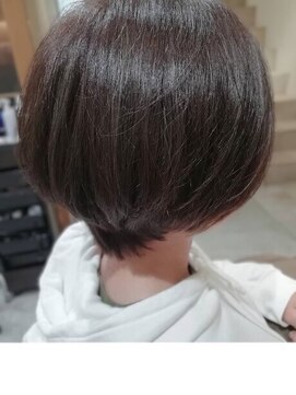 ズール 武蔵新城店(ZU-LU) スッキリショート♪アッシュブラウンカラー◎20代30代40代50代